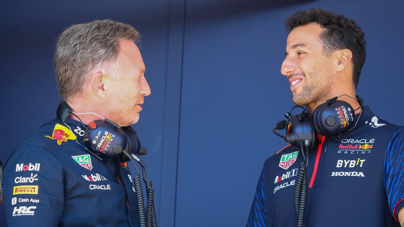 Christian Horner und Daniel Ricciardo: Beide haben eine lange gemeinsame Vergangenheit bei Red Bull.