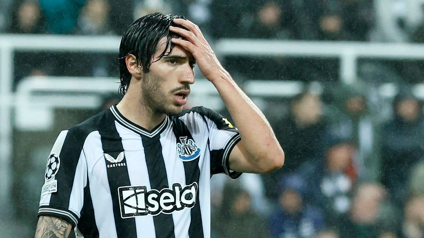 Sandro Tonali: Er spielt seit 2023 für Newcastle.