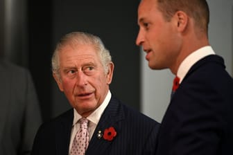 König Charles und Prinz William: Sie büßten zuletzt an Beliebtheit ein.