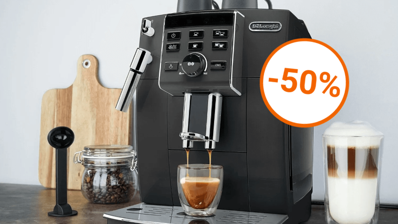Bei Lidl ist heute ein Kaffeevollautomat von De'Longhi auf weiter unter 300 Euro reduziert.