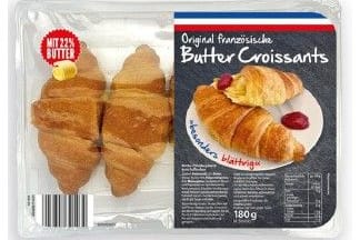 Aldente Butter Croissants: In einer bestimmten Charge wurde Metall gefunden.