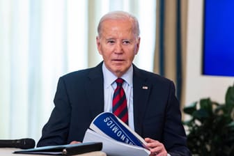 US-Präsident Joe Biden (Archivbild) hat in dem Außengebiet American Samoa seine Vorwahl gewonnen.