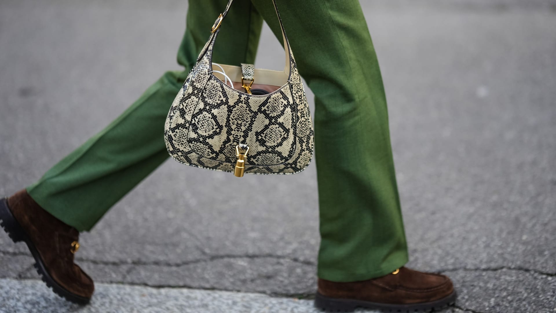 Python-Tasche von Gucci (Archivbild): Es ist kein Print, es sind die Häute gequälter Schlangen.