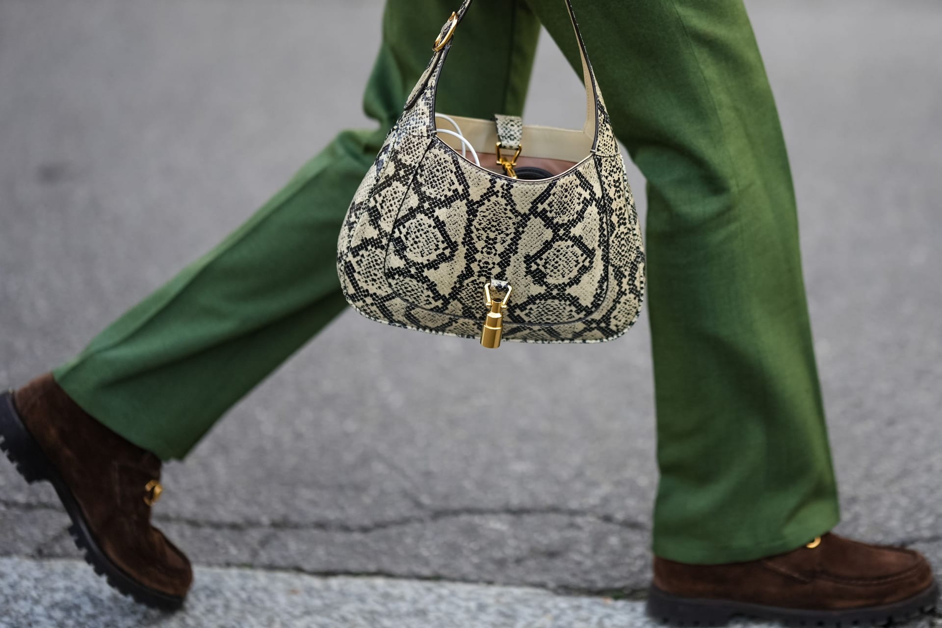 Python-Tasche von Gucci (Archivbild): Es ist kein Print, es sind die Häute gequälter Schlangen.