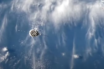 Das Raumschiff "Sojus MS-25" war zwei Tage auf dem Weg zur ISS.