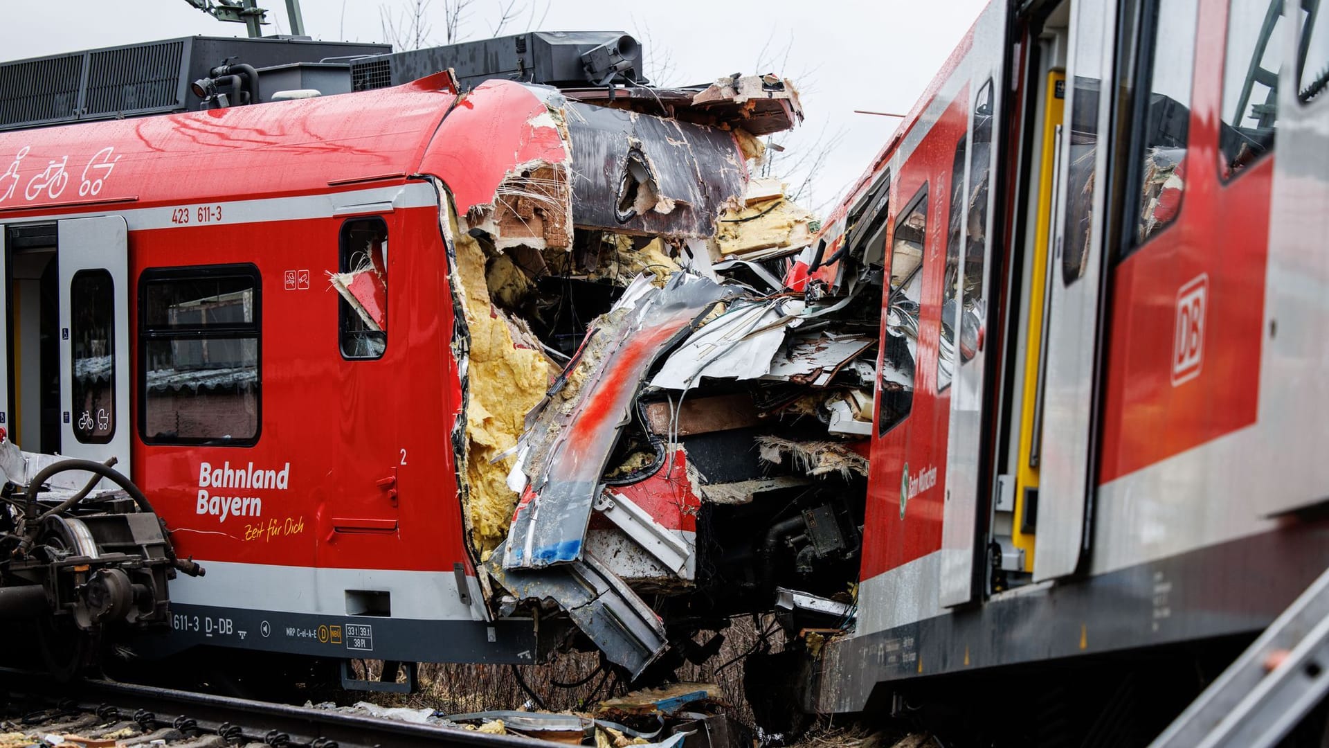 Schäftlarn: Zwei S-Bahnen sind zusammengeprallt.
