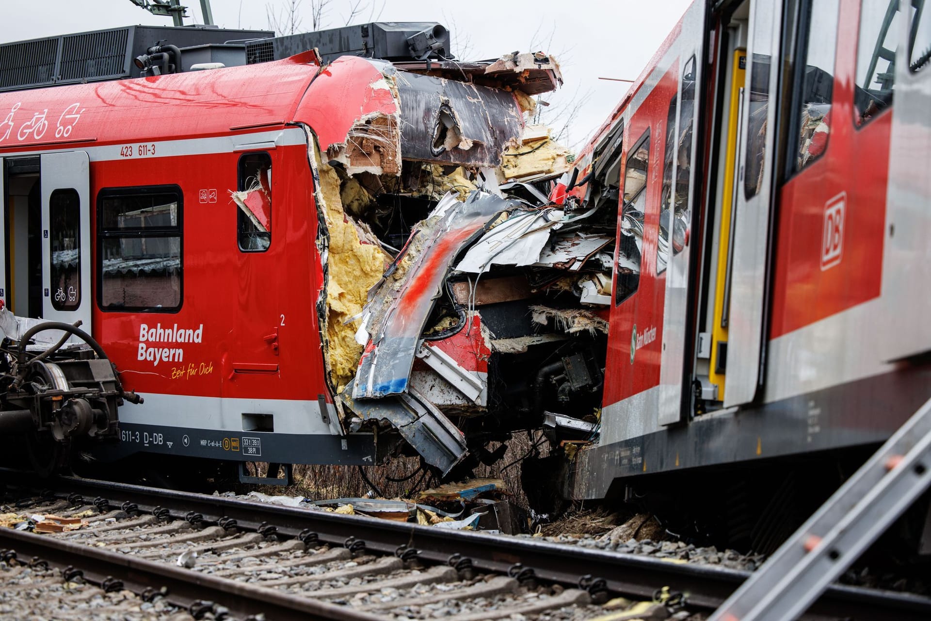 Schäftlarn: Zwei S-Bahnen sind zusammengeprallt.