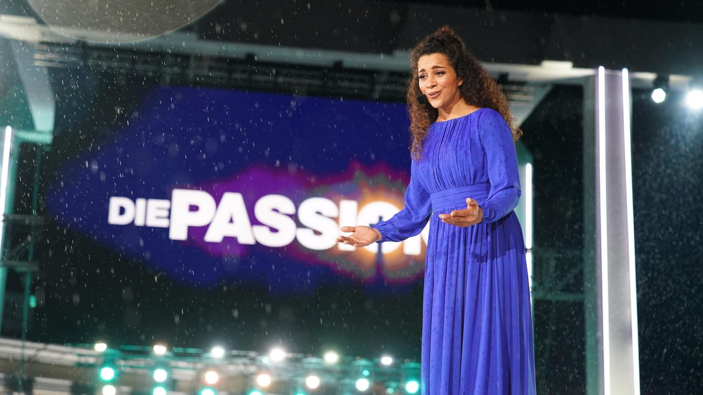 Nadja Benaissa schlüpfte für "Die Passion" in die Rolle der Maria.