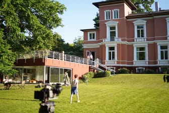 Die Villa in Reinbek wurde zum zentralen Drehort von "The Lesson".