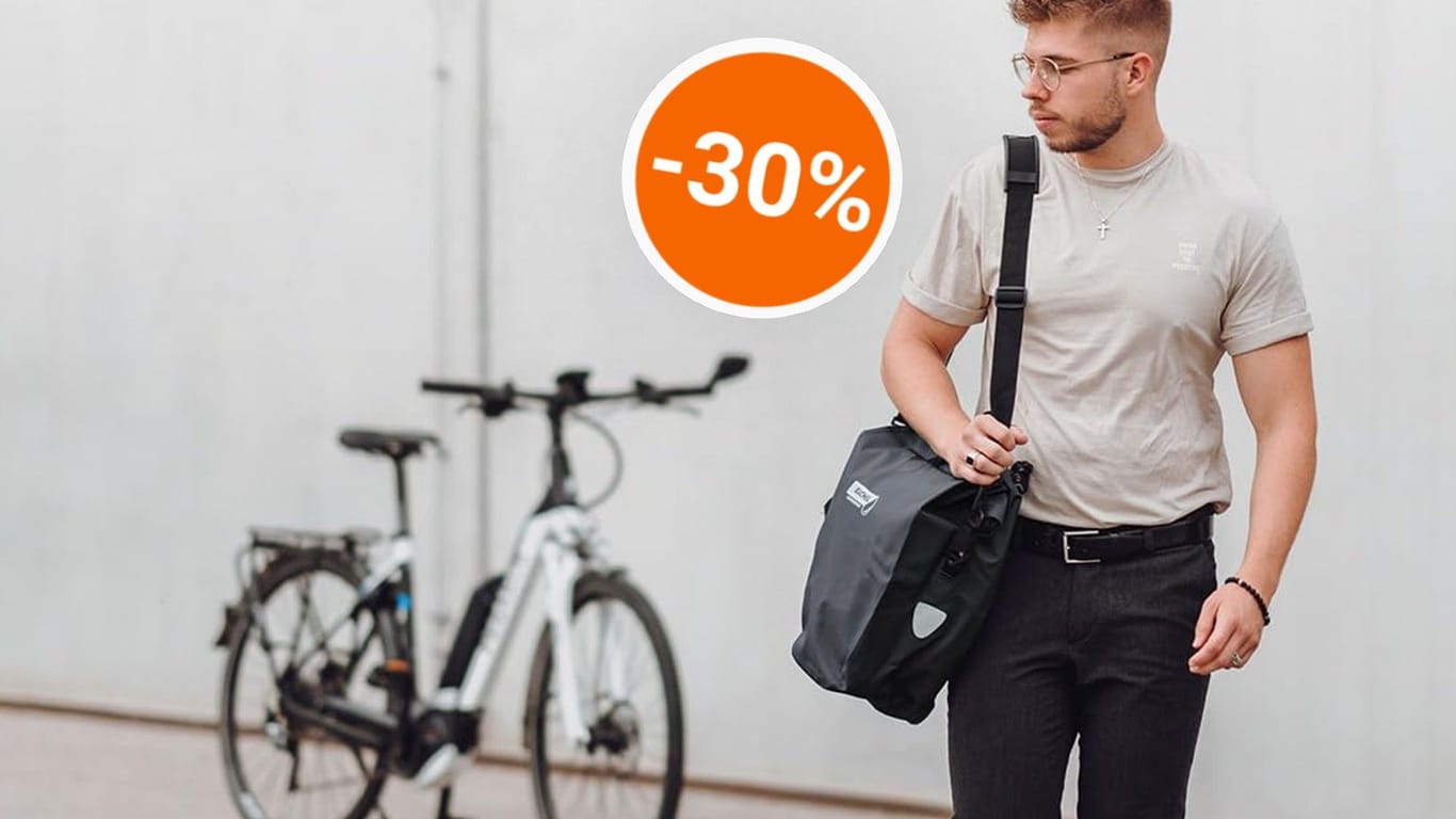 Top-Deal bei Lidl: Sichern Sie sich heute eine robuste Fahrradtasche von Büchel mit knapp 30 Prozent Rabatt.
