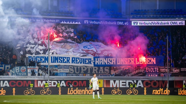 2. Bundesliga: Rostock gegen Paderborn