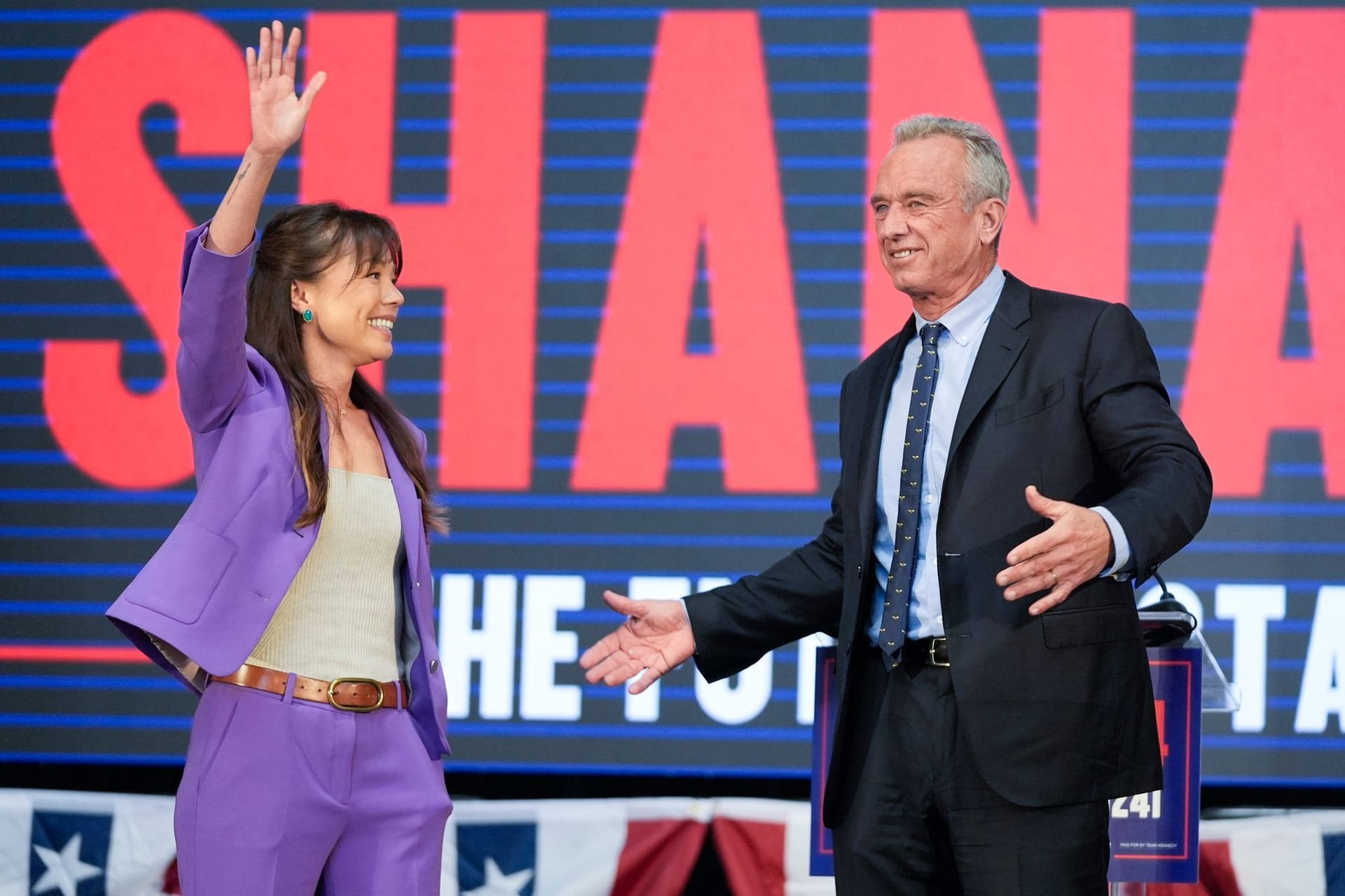 Robert F. Kennedy Jr. und Nicole Shanahan