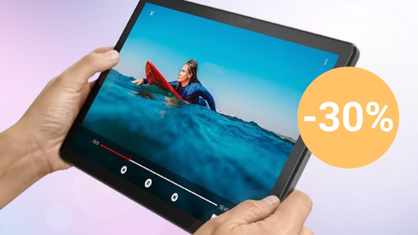 Lenovo Tab M10: Amazon hat das beliebte Tablet stark reduziert im Angebot.