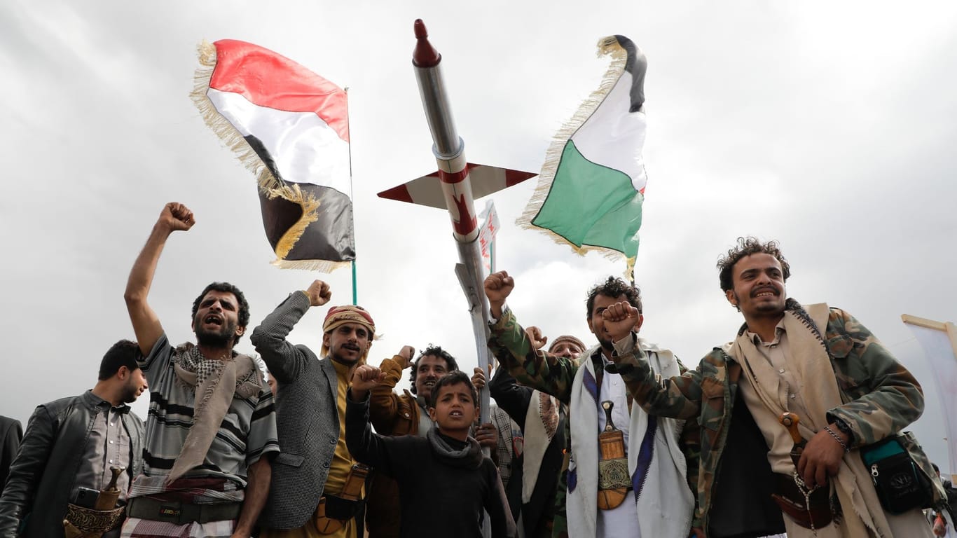 Huthi-Kämpfer im Jemen