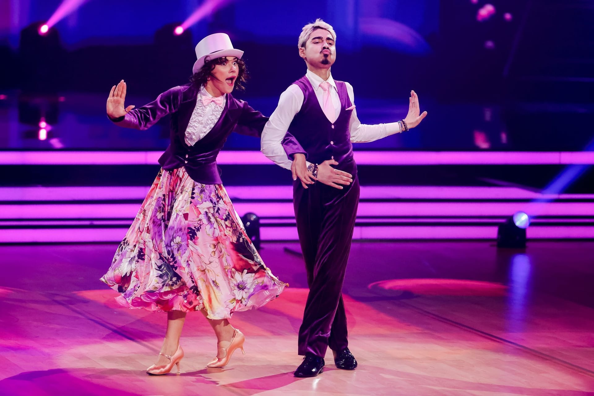 Tony Bauer und Anastasia Stan: Sie schieden im vergangenen Jahr vorzeitig bei "Let's Dance" aus.