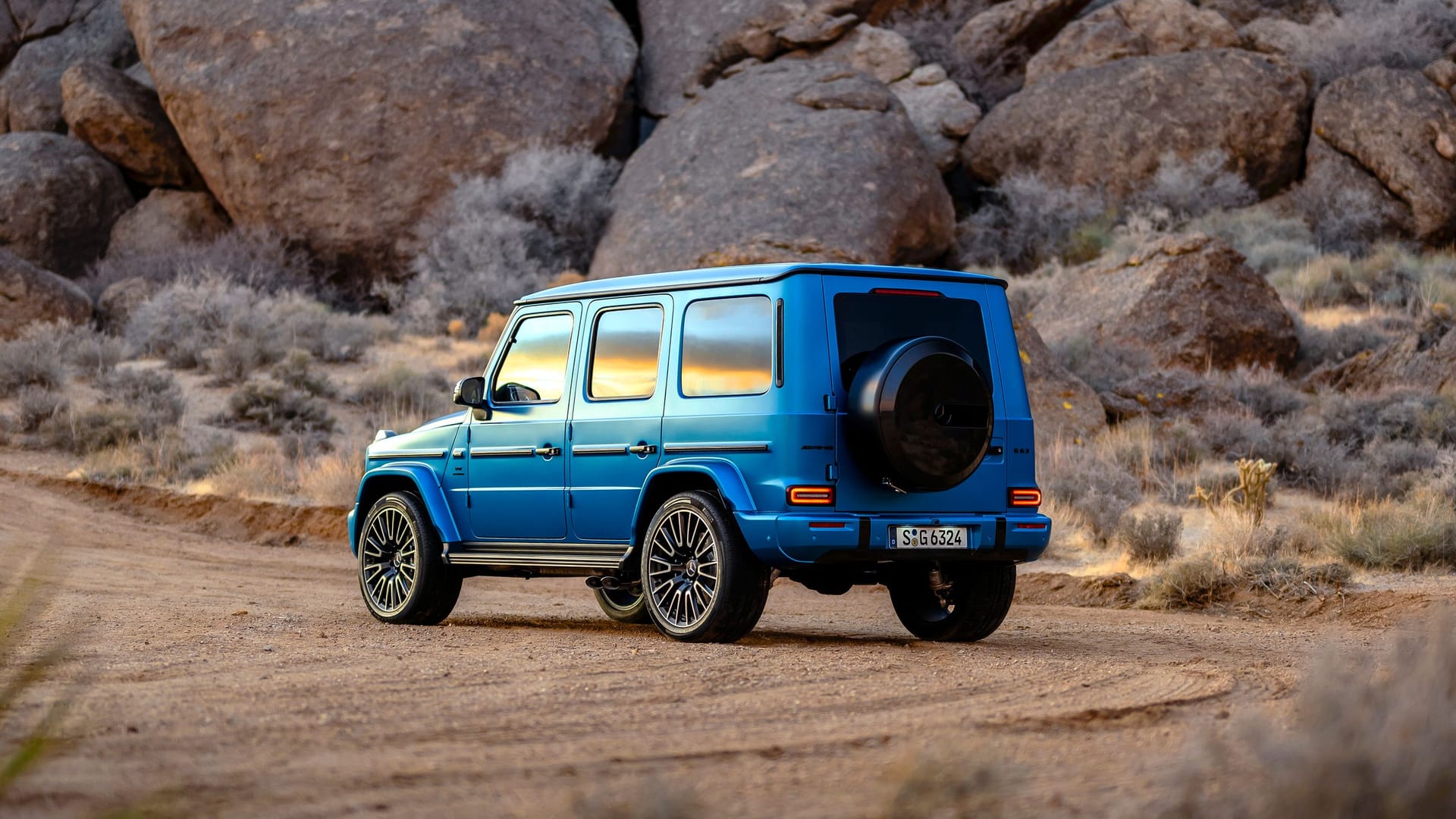 Topmodell: Der G 63 mit 585 PS.