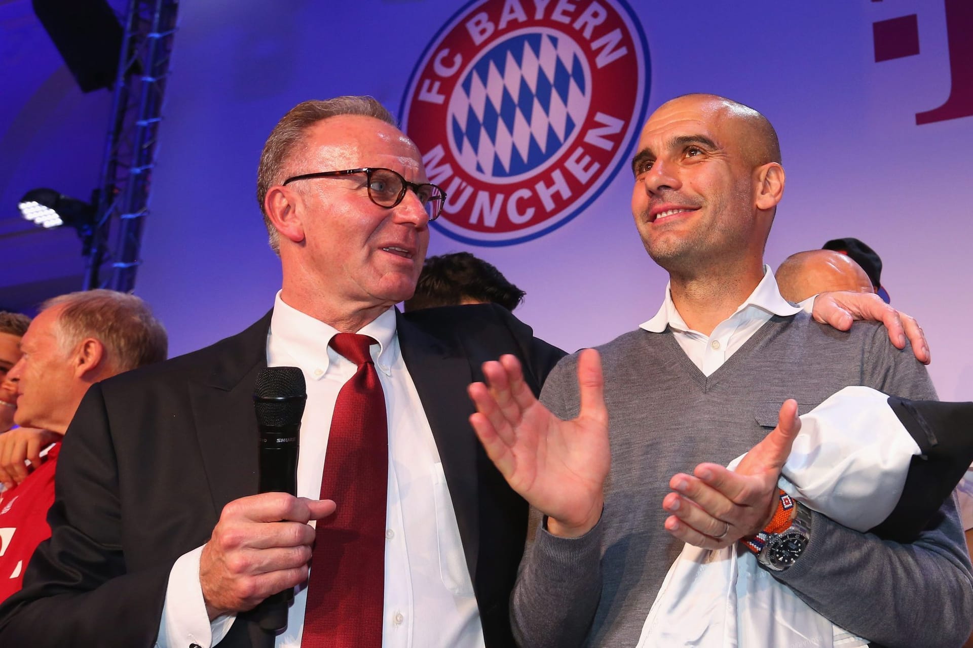 Rummenigge und Guardiola