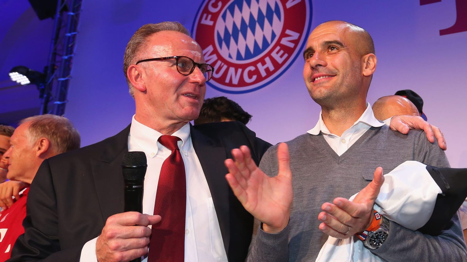 Rummenigge und Guardiola