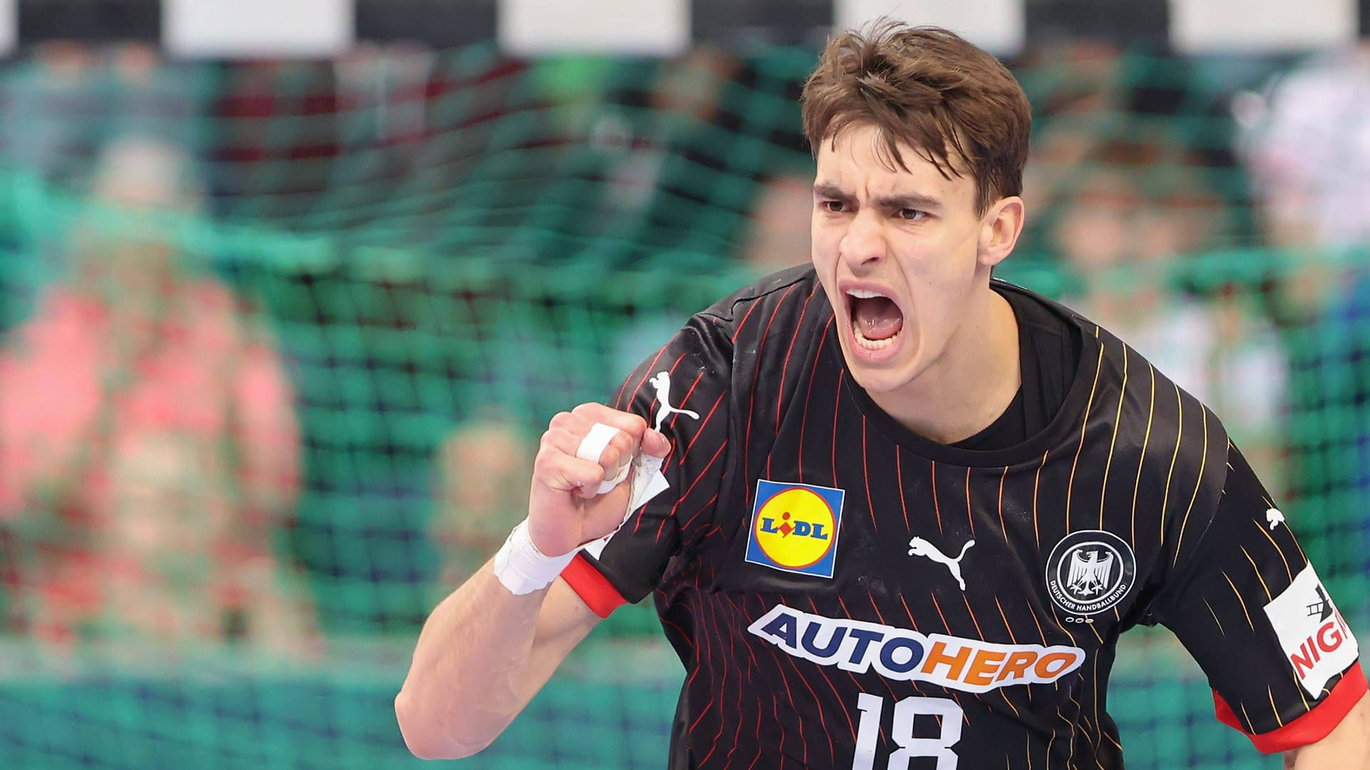 Julian Köster jubelt: Wie erfolgreich können die deutschen Handballer in Zukunft sein?