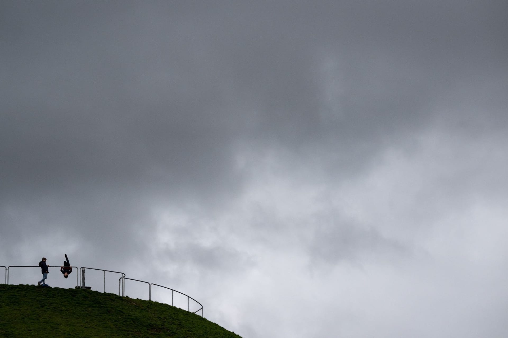 Dunkle Wolken