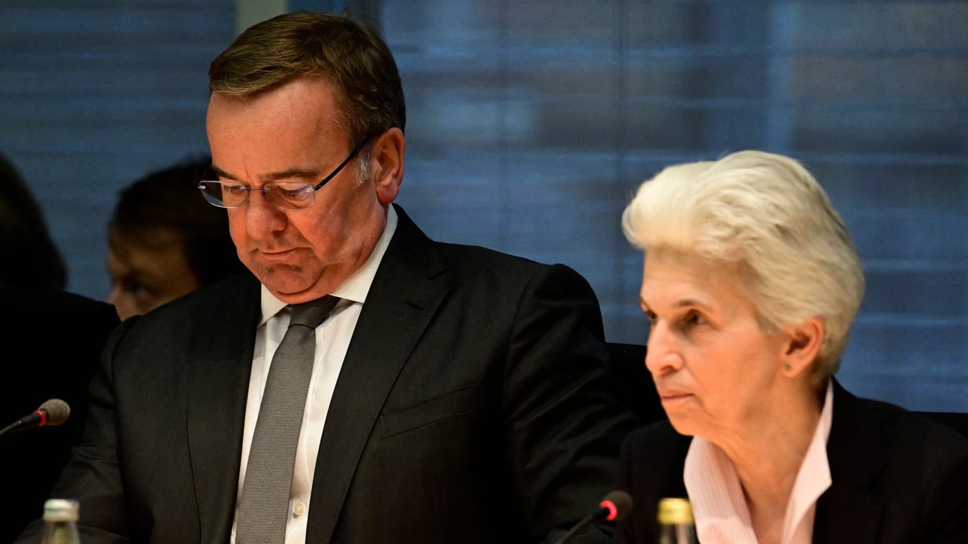 Minister Pistorius und Strack-Zimmermann
