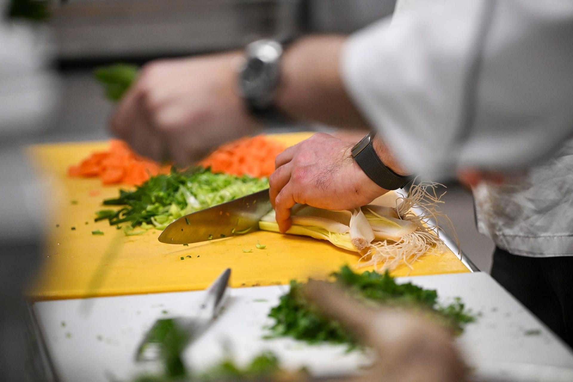 Spitzenköche bei der Arbeit