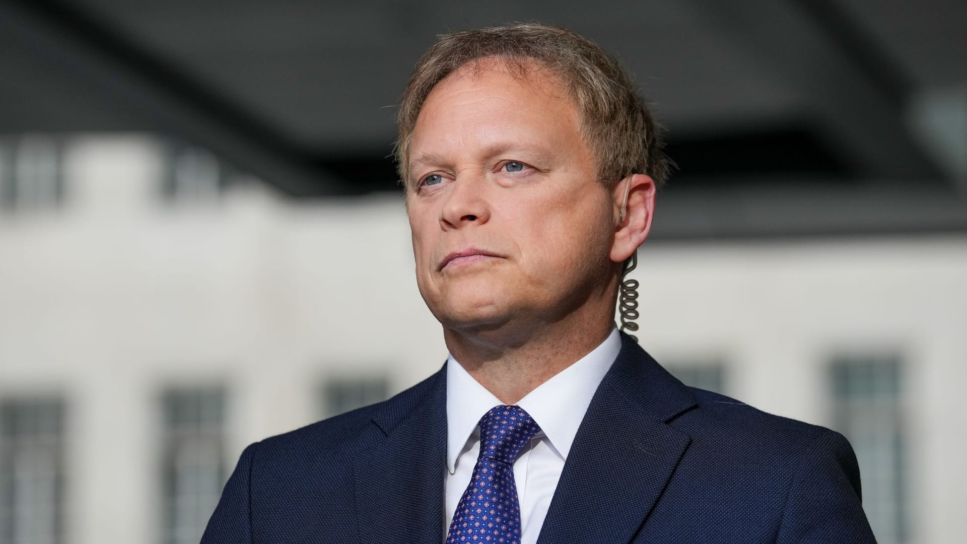 Britischer Verteidigungsminister Grant Shapps Britischer Verteidigungsminister Grant Shapps