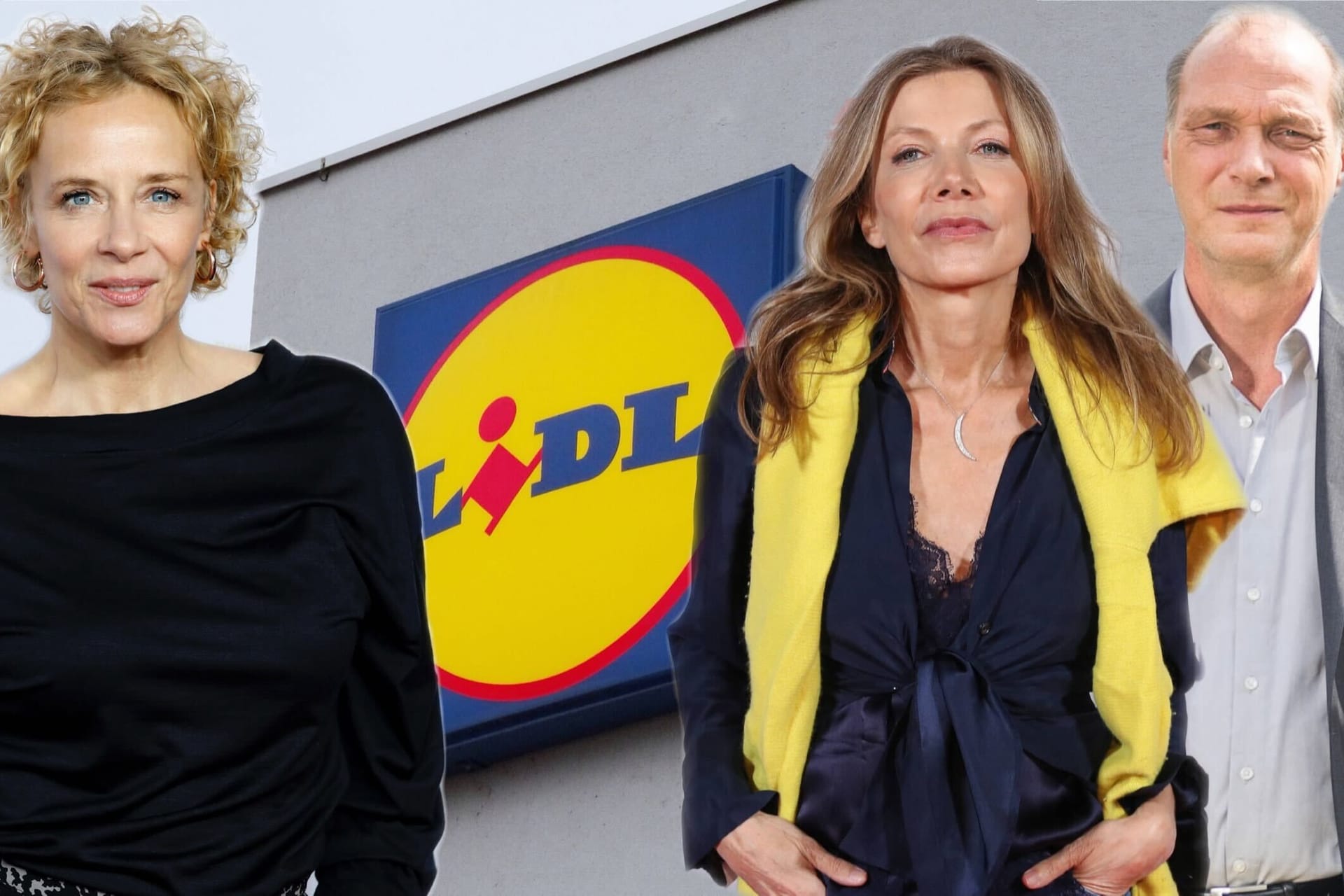 Katja Riemann, Ursula Karven und Martin Brambach: Mehrere Filmstars kritisieren Lidl.