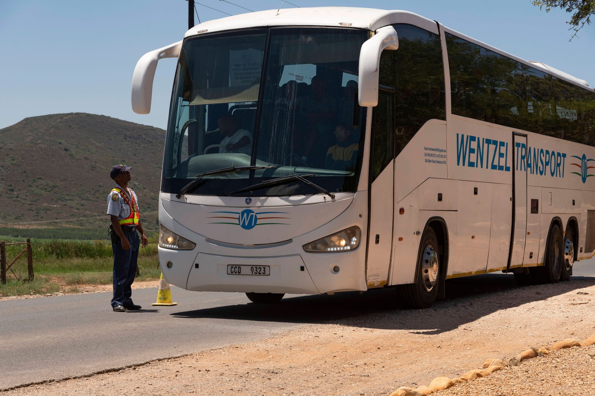 Reisebus in Südafrika (Symbolbild): Am Donnerstag verunglückte ein Reisebus, viele Menschen starben.