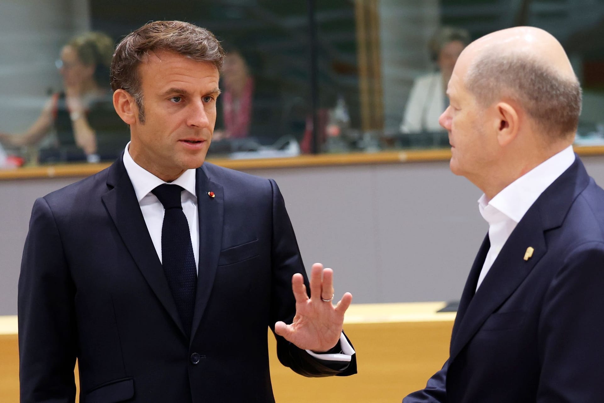 Macron und Scholz haben nicht den besten Draht zueinander.