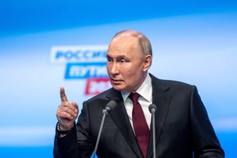Wladimir Putin: Der russische Präsident sieht sich auf der Siegerstraße.