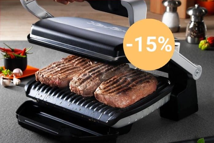 Anlässlich der Oster-Angebote bei Amazon erhalten Sie jetzt einen der beliebten Optigrills von Tefal zum Tiefpreis.