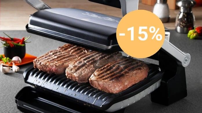 Anlässlich der Oster-Angebote bei Amazon erhalten Sie jetzt einen der beliebten Optigrills von Tefal zum Tiefpreis.