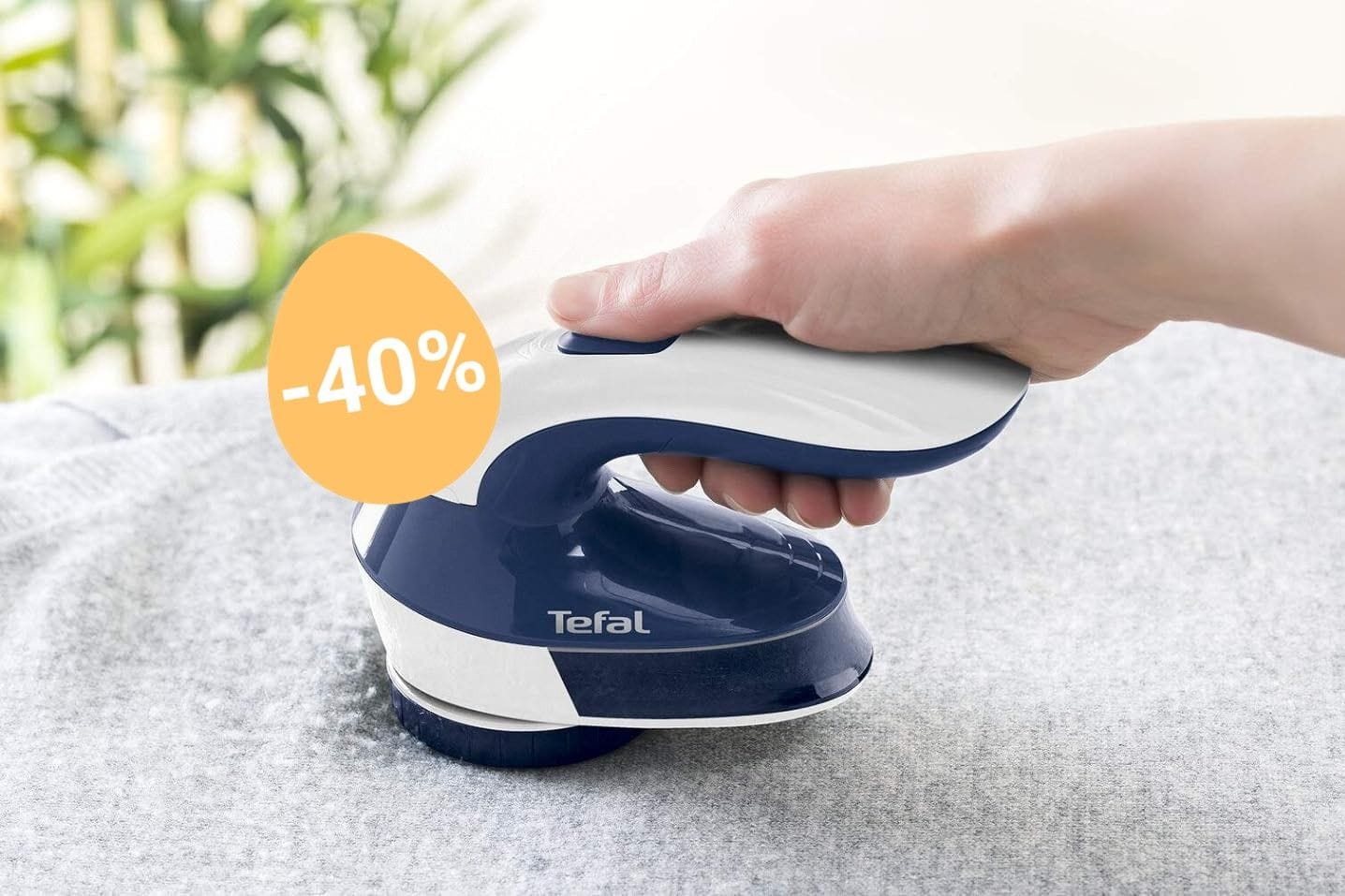 Letzte Chance auf Oster-Deals: Amazon reduziert Fusselrasierer von Tefal auf Tiefstpreis.