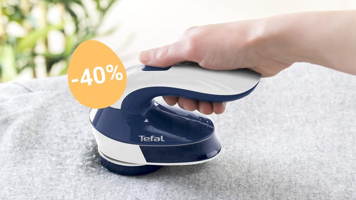 Letzte Chance auf Oster-Deals: Amazon reduziert Fusselrasierer von Tefal auf Tiefstpreis.