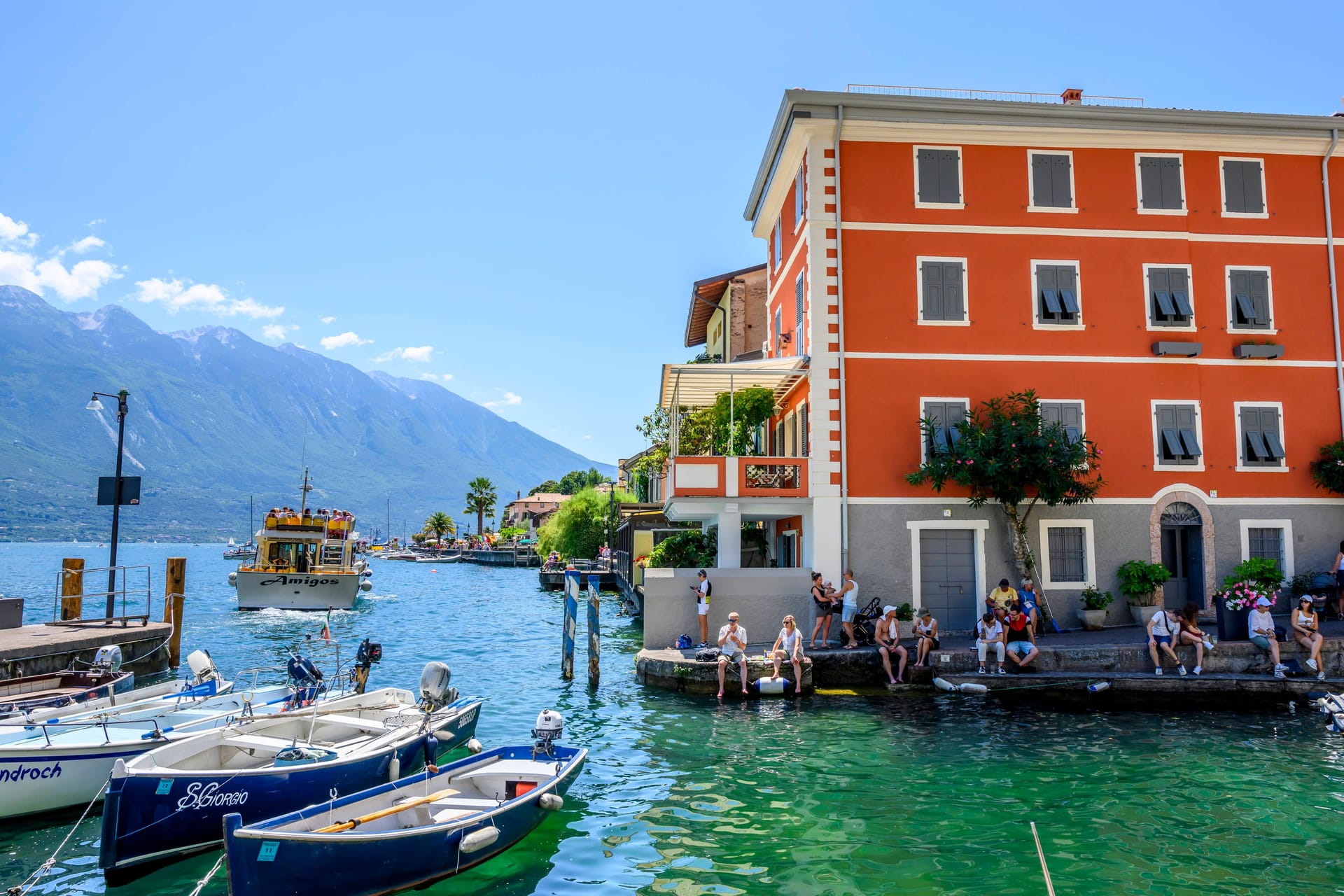 Limone am Gardasee: Insbesondere am Westufer des beliebten Urlaubsziels haben sich viele Mafiagrößen niedergelassen.