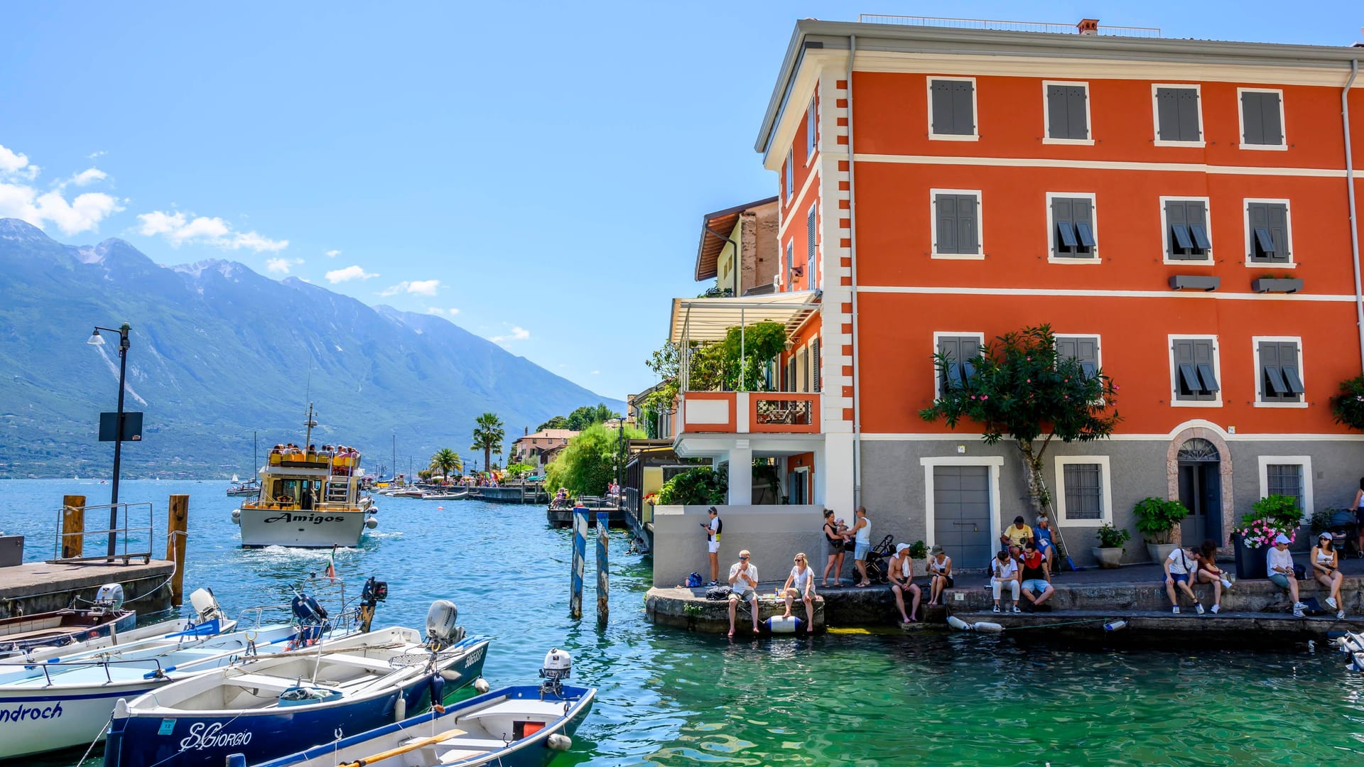 Limone am Gardasee: Insbesondere am Westufer des beliebten Urlaubsziels haben sich viele Mafiagrößen niedergelassen.