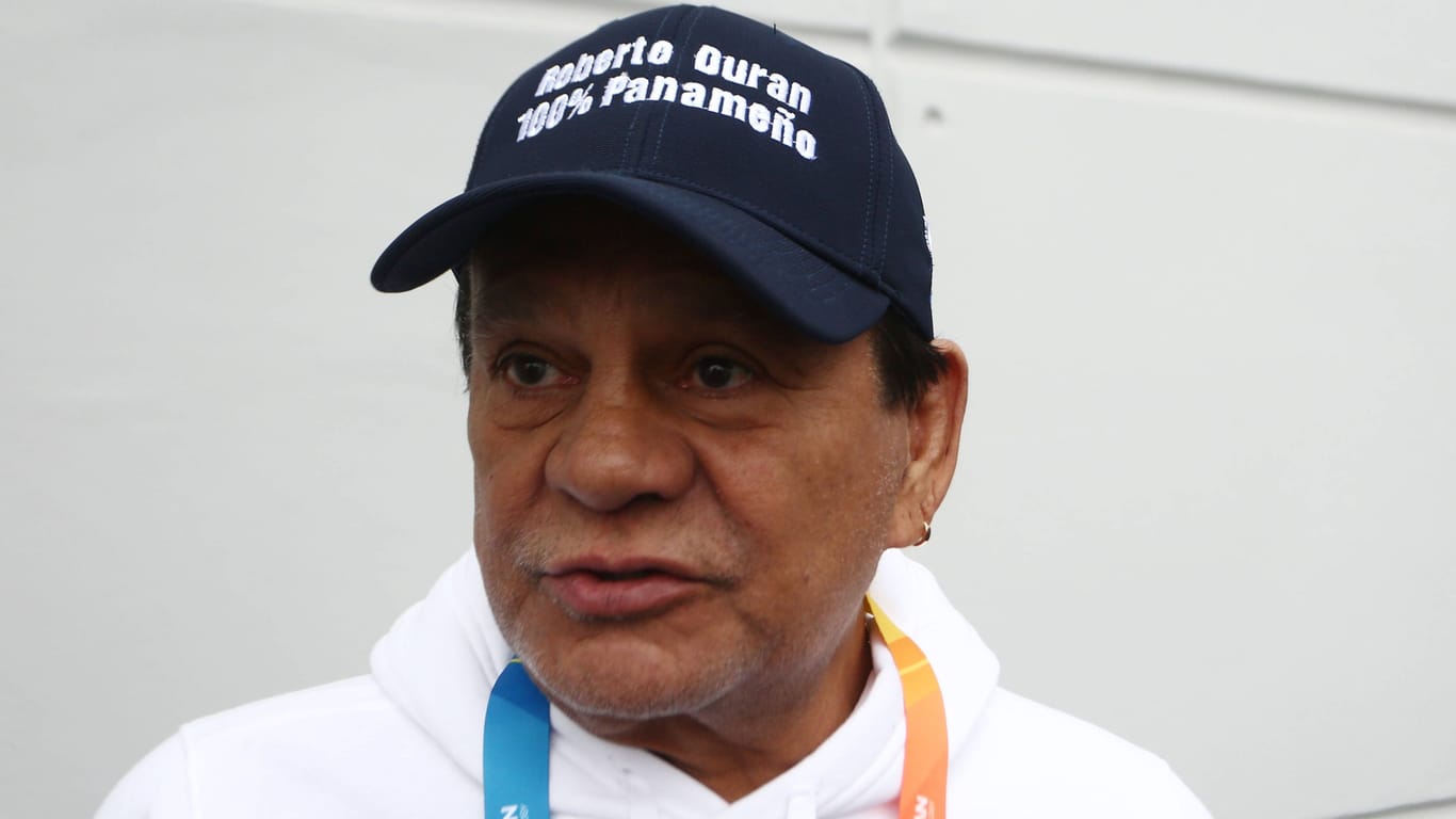 Roberto Durán im Oktober 2023: Volksheld in Panama.