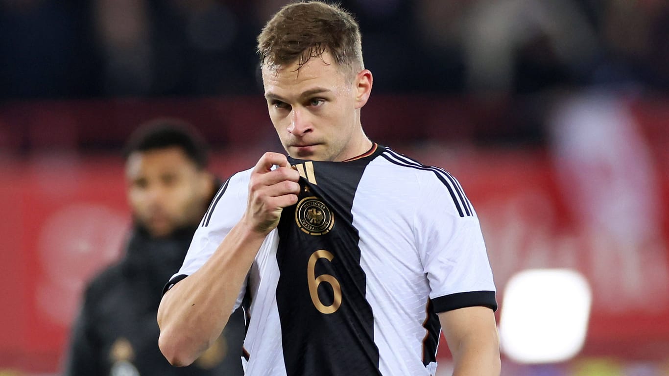 Joshua Kimmich im DFB-Trikot: Die deutsche Mannschaft wird ab 2027 nicht mehr in Adidas auflaufen.