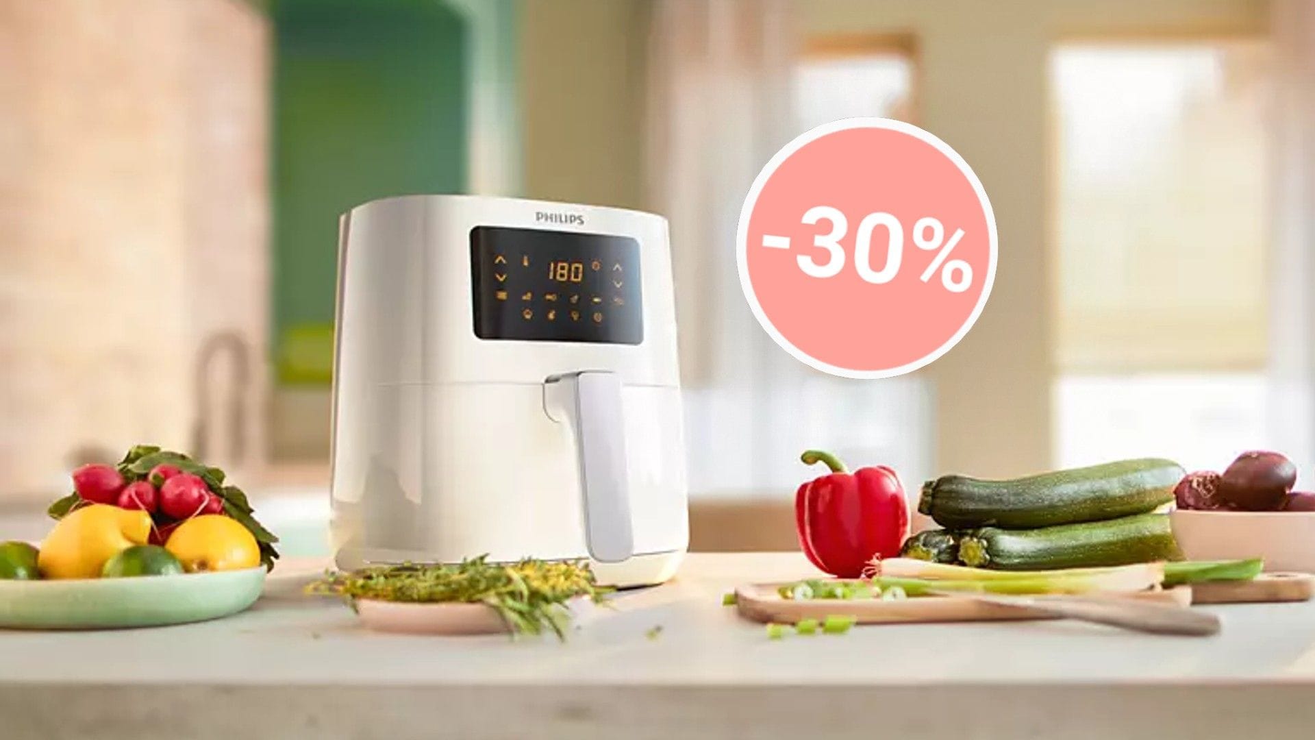 Heißluftfritteuse im Angebot: Heute erhalten Sie bei Lidl den beliebten Airfryer von Philips zum Rekordpreis.