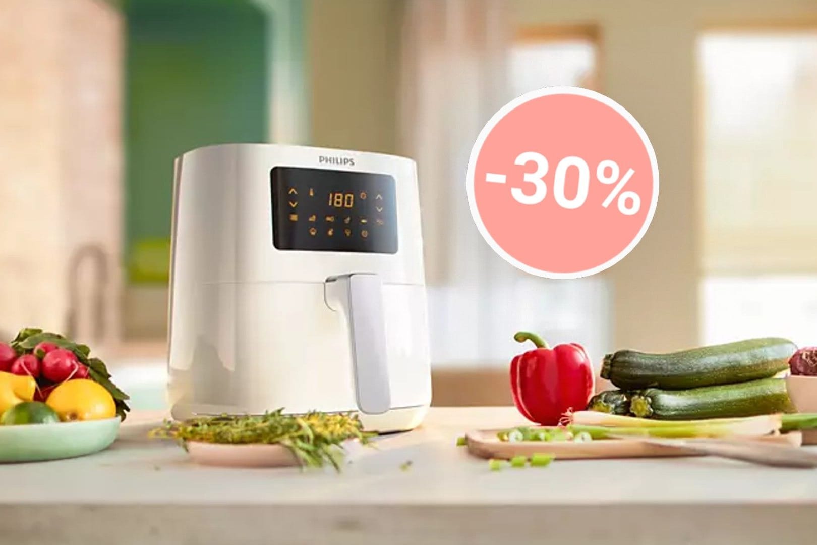 Heißluftfritteuse im Angebot: Heute erhalten Sie bei Lidl den beliebten Airfryer von Philips zum Rekordpreis.