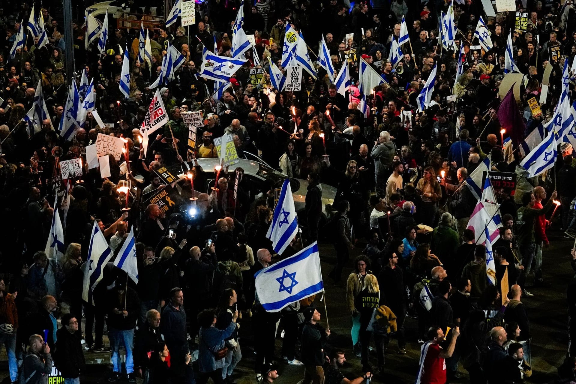 Demonstration in Tel Aviv