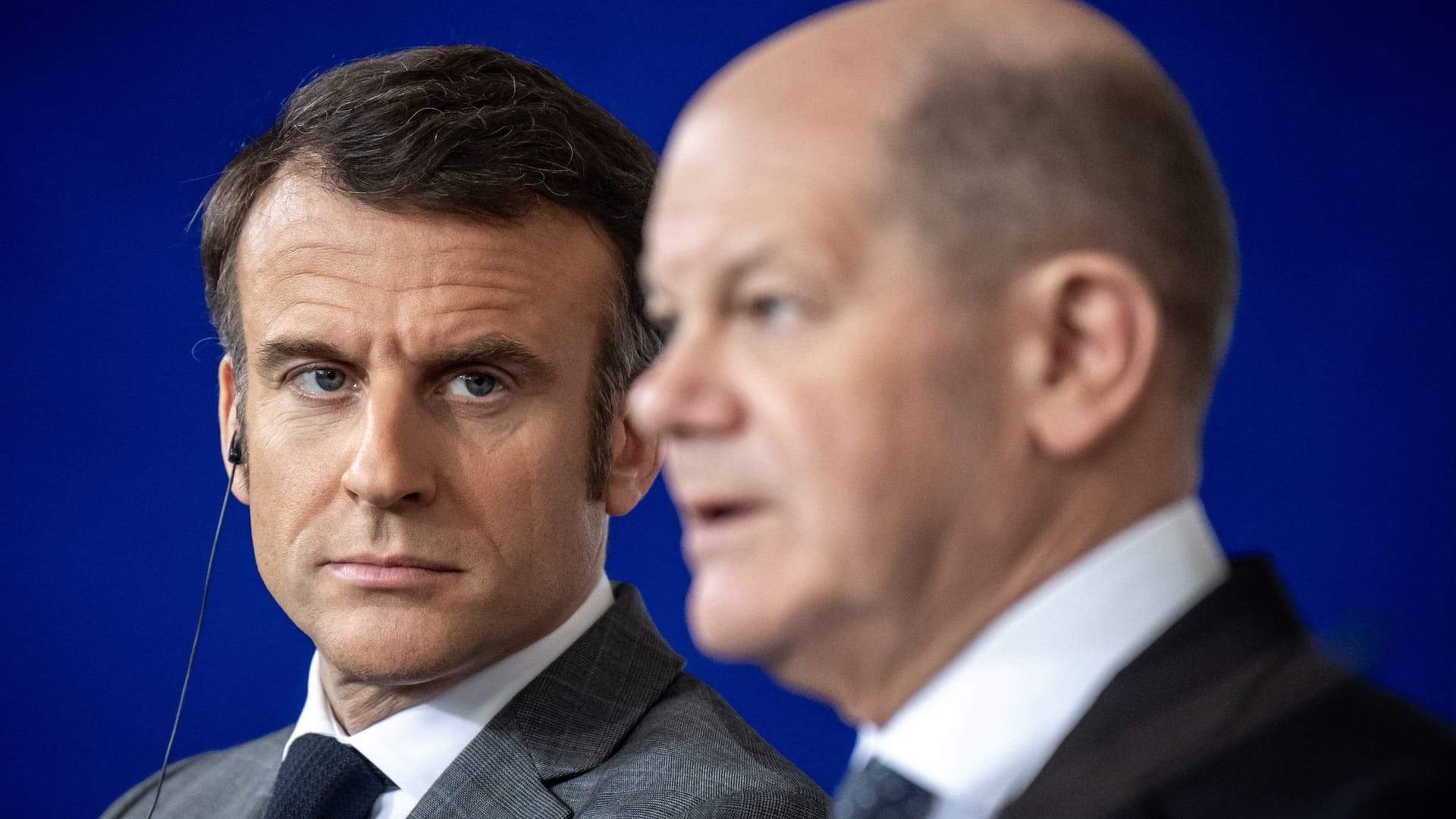 Emmanuel Macron und Olaf Scholz