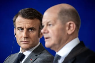 Emmanuel Macron und Olaf Scholz
