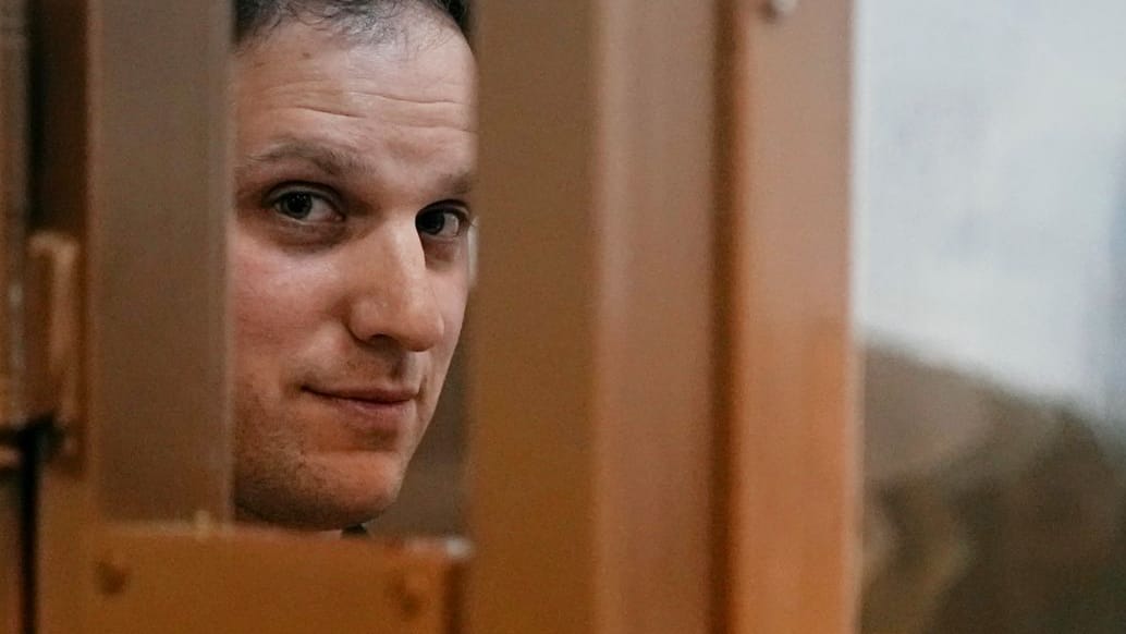 Evan Gershkovich, Journalist und Korrespondenten: Haftverlängerung in Moskau. Evan Gershkovich, Journalist und Korrespondenten: Haftverlängerung in Moskau.