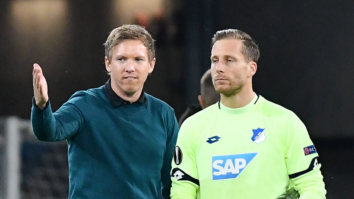Einst gemeinsam erfolgreich in Hoffenheim: Julian Nagelsmann (l.) und Oliver Baumann.
