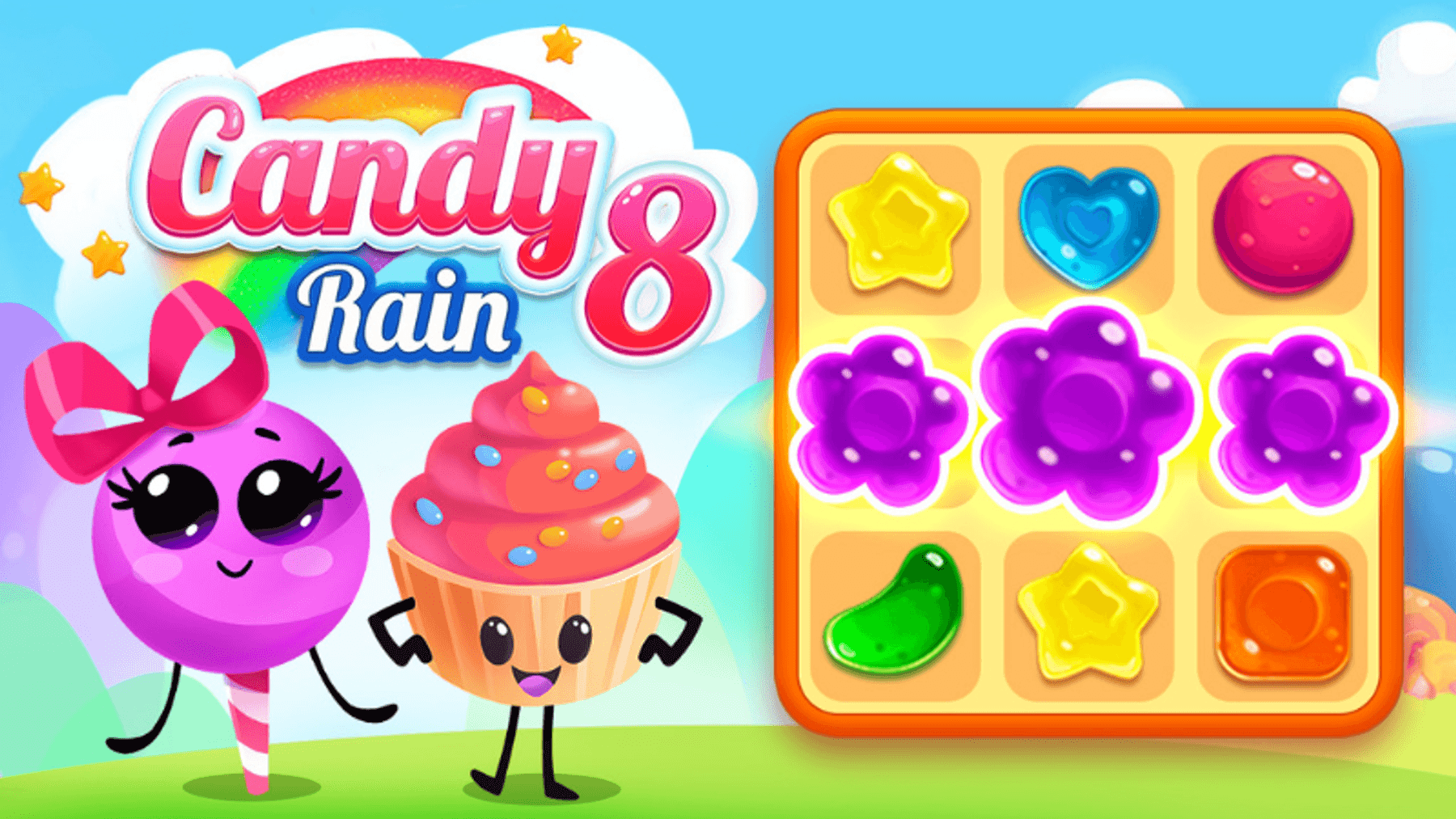 Candy Rain 8 kostenlos online spielen bei t-online.de