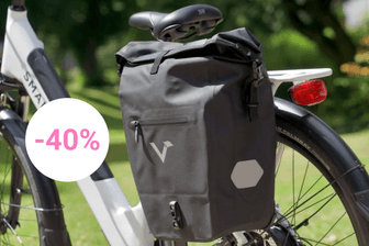 Praktisch und robust: Eine Fahrradtasche von Valkental ist heute im Rahmen der Oster-Angebote zum Tiefpreis bei Amazon erhältlich.