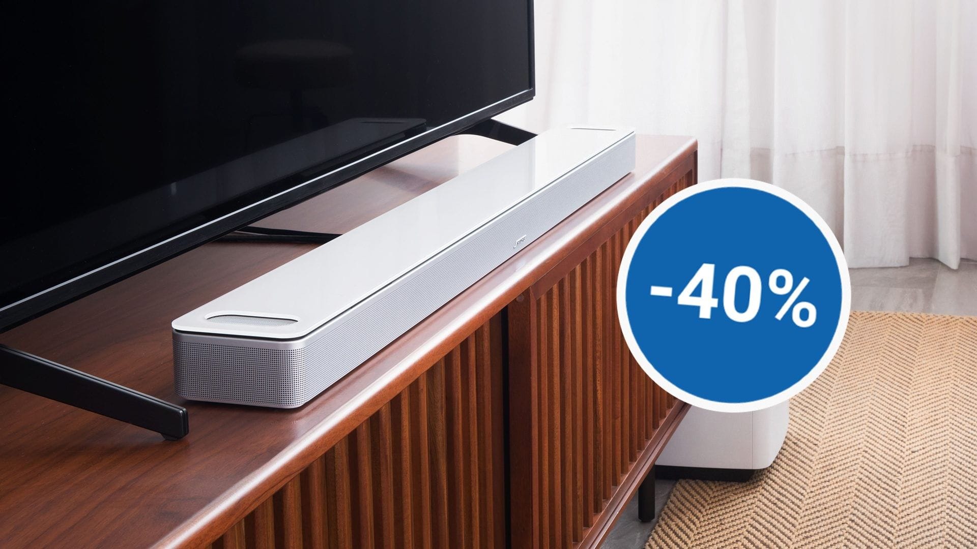 Soundbar zum Rekordpreis: Das Topmodell von Bose war noch nie günstiger als jetzt im Angebot.