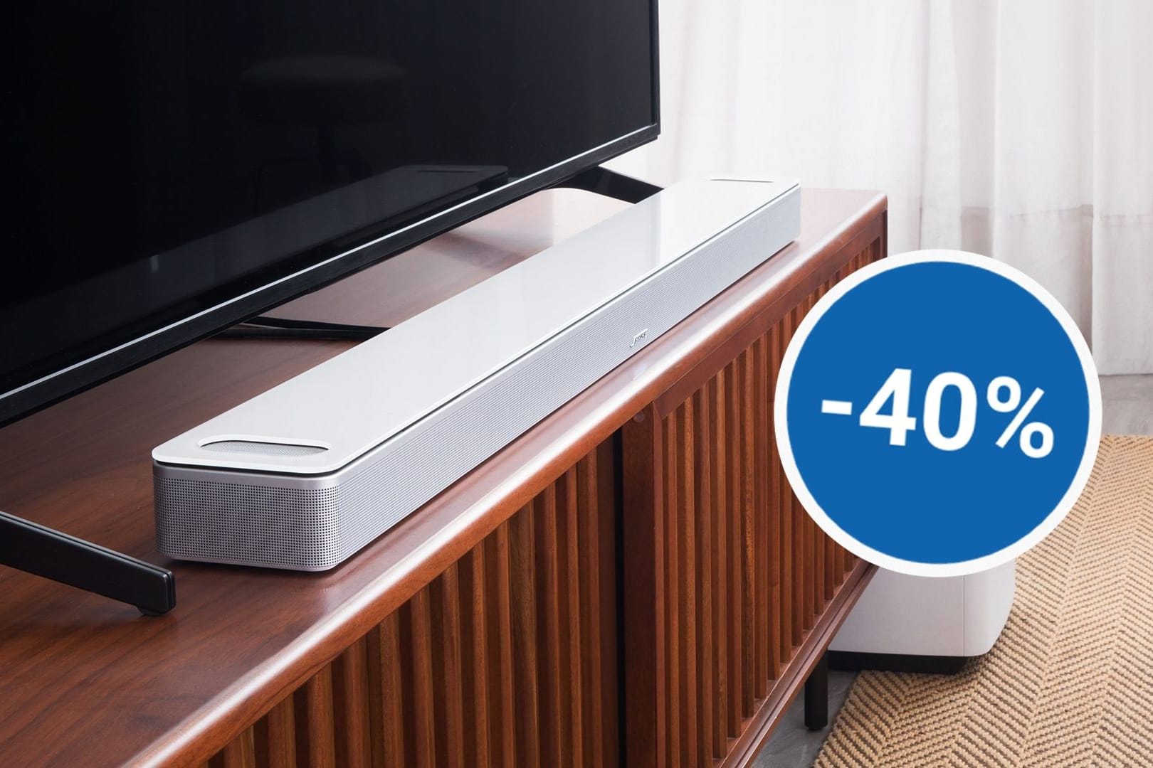 Soundbar zum Rekordpreis: Das Topmodell von Bose war noch nie günstiger als jetzt im Angebot.